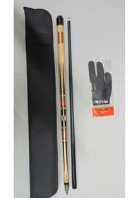 Resim Mc Dermot Karbon Görünümlü Bilardo Istaka Seti 