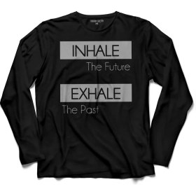 Resim Kendim Seçtim Inhale Exhale Release Mr Kıtty Death Nao Uzun Kollu Tişört Baskılı Çocuk T-Shirt 