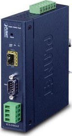 Resim Endüstriyel 1-port RS232/422/485 Serial Device Server&lt;br&gt;1-Port 100BASE-FX SFP&lt;br&gt;-40~75 