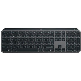 Resim LOGITECH MX KEYS S GELİŞMİŞ AYDINLATMALI TAM BOYUTLU KABLOSUZ TÜRKÇE Q KLAVYE SİYAH 920-011594 