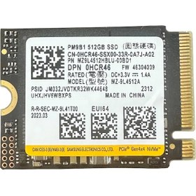 Resim Samsung Uyumlu 512gb 2230 M2 Nvme Pm9b1 Mz9l4512hblu 