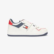 Resim Tommy Hilfiger Tommy Jeans Retro Basket Erkek Kirmizi Sneaker 