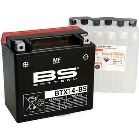 Resim Btx14-bs Bmw F 800 Gs Uyumlu Akü Bs Battery Sulu Akü N11.20133 