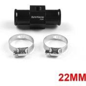 Resim Xiyu Shop 22 mm Siyah Stil Dynoracing Su Sıcaklığı Ölçer Radyatör Sıcaklığı Su Sıcaklığı Ortak Boru Sensörü Adaptörü (Yurt Dışından) 