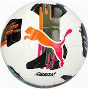 Resim Puma 084335 01 Orbıta 6 Ms Futbol Topu Beyaz Mavi Beyaz - Mavi 