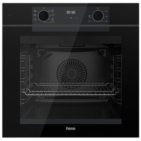 Resim Ferre Fryart QEP63CS - SS205 - D086 Ankastre Set Siyah 