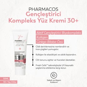 Resim Vitex - PHARMACOS - Gençleştirici Kompleks Yüz Kremi 30+ (50 ml) 