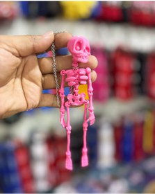 Resim Bigohobi 3D İskelet Tasarım Süsleri, Kişisel Tarzınızı Yansıtan Araç Ayna Süsleri, Araç içi Dekoratif Süsler 