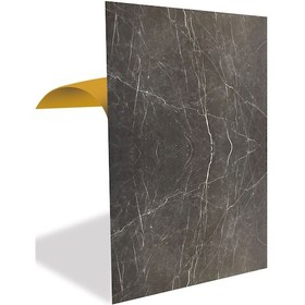 Resim Tink Kendinden Yapışkanlı Siyah Bulut Desenli Pvc Panel 41x62 Cm 