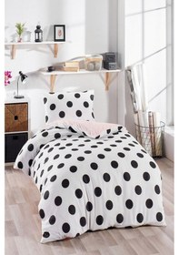 Resim Junior Nevresim Seti Tek Kişilik Mixpuan Beyaz-somon Beyaz-somon 