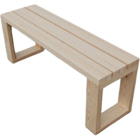 Resim Halevia Ahşap Oturma Bench. 