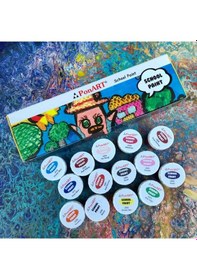 Resim Ponart School Paint Çok Amaçlı Okul Boyası 20 ML Psp-1014 Çok Renkli 