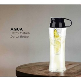 Resim Albak Life Aqua Detoks Matara 650ML Detox Şişesi Detox Matarası Filtreli Matara Spor Matara Suluk 