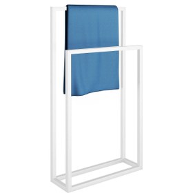 Resim 3art Metal Havluluk - Çiftli El Havluluk - Metal Askılık - Metal Ayaklı Askı 