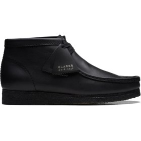 Resim Clarks Siyah Erkek Bot Wallabee Boot 