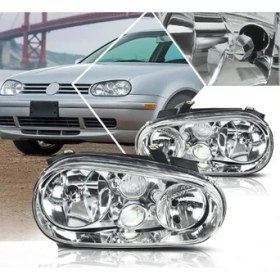 Resim Vw Golf 4 Krom Zemin Ön Far Lambası 