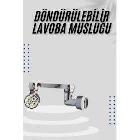 Resim Dönebilen Musluk Başlığı Akrobat Mutfak Banyo Musluk Ucu Başlığı Oynar Başlıklı 