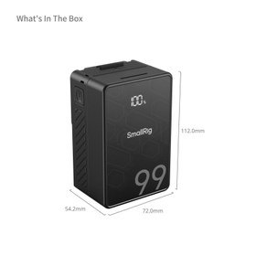 Resim SmallRig 4608 VB99 SE Mini V Mount Pil 