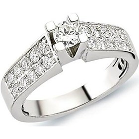 Resim Tektaş Pırlanta Yüzük 0.90 Ct G-Vs 5.80 Gram 18 Ayar Altın 