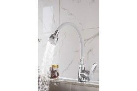 Resim Milenay Beyaz Renkli Fonksiyonlu Başlık Kubar Boru 