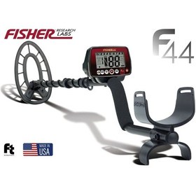 Resim Fısher F44- 28cm Concentric Elips Başlık İle Define Dedektörü 