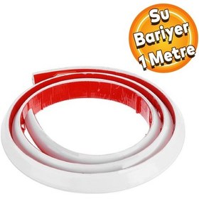 Resim Bondit Su Bariyeri Kapı Altı Sızdırmaz Su Tutucu Yapışkanlı Slikon Bant Bandı 1 Metre Bnd01010015 