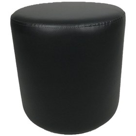 Resim Kutuofis Goldsit Yonca Puf (Antrasit Deri) 