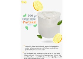 Resim Vcalla Nem Alıcı - Portakal ( 1 Adet 500 gr Aparat ve 1 Adet 500 gr Tablet ) Rutubet Giderici 