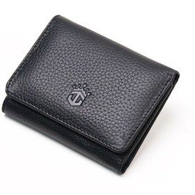 Resim Ancora Leather Hakiki Deri Gizli Mıknatıslı Ünisex Cüzdan-46200 Siyah 