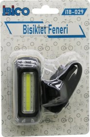 Resim Bisiklet Feneri Pilli 4 Fonksiyonlu Renkli - Beyaz - 2 Sitil Sinyalli Işık 4741 Altın 