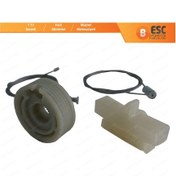 Resim Fiat Fiorino Qubo Bipper Nemo 2008-2024 İçin Ön Sol Cam Kriko Set 