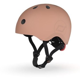 Resim Scoot and Ride Helmet Çocuk Kaskı S-M Mocha 190605-00828 