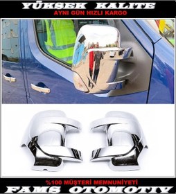 Resim Renault Master Abs Krom Ayna Kapağı 2 Parça 2010 Ve Üzeri 
