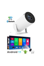 Resim CROW'S TECH Projeksiyon Cihazı Android Profesyonel Ultra Hd Taşınabilir Bluetooth Wifi Ev Sineması Akıllı Kumand 