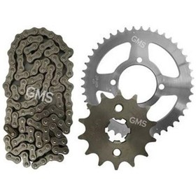 Resim Zincir Dişli Set 428h 122l-14t+45t Ybr125 Uyumlu 