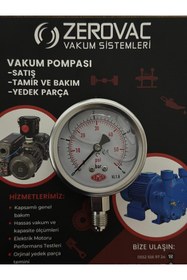 Resim SIMGA 0-4 Bar Çap Ø63 Mm Alttan Bağlantılı Gliserinli Manometre 