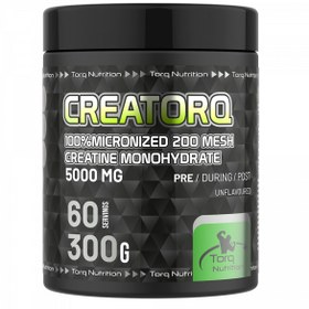 Resim Creatorq %100 Micronized Creatine Monohydrate Aromasız 300 Gr - 60 Servis 