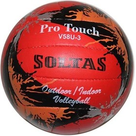 Resim Soltas Plaj Ve Salon Voleybolu İçin Voleybol Topu 168768048 Kırmızı 