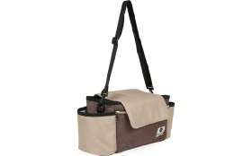 Resim Brandbaby Anne Bebek Bakım Çantası Suya Dayanıklı Polyester 5 Gözlü Organizer Kahverengi 