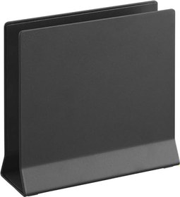 Resim Yamazaki 4499 Tower Slim dizüstü bilgisayar standı, siyah, çelik/silikon/polipropilen, minimalist tasarım, 16 x 5,7 x 15,2 cm (U x G x Y) 