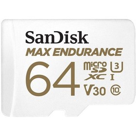 Resim SanDisk Max Endurance SDSQQVR-064G-GN6IA 64 GB Micro SDXC C10V30 40 MB/S Hafıza Kartı 