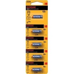 Resim Kodak Pil 23 A Araba Garaj Kumanda Pili 12 Volt 1 Paket 5 Li Kodak 23A Alkalin Kumanda Pili 