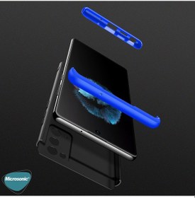 Resim Microsonic Samsung Galaxy Note 20 Kılıf Double Dip 360 Protective 