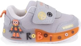 Resim Genel Erkek Çocuk Vicco Feti 346b26y102 Gri Ortopedik Günlük Işıklı Erkek Çocuk Spor Ayakkabı Shoes 