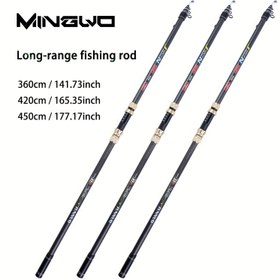 Resim MINGWO Uzun Menzilli Olta 360cm/141.73in 420cm/165.35in 450cm/177.17in 