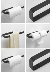 Resim Konyax Metal Mat Siyah Havluluk Diğer 