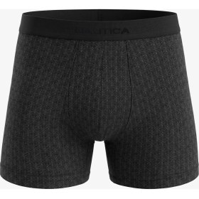 Resim Nautica Erkek Siyah Slim Fit Desenli Boxer X65003T.0TB 