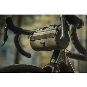 Resim Gidon Çantası Silindir Tubular Barbag Slim Topeak Gri 