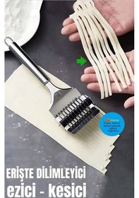 Resim Zhlhome Fissaggi Erişte Hamur Kesici Spatula Sebze Doğrayıcı 