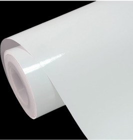 Resim Parlak Beyaz Folyo 50 Cm X 1 Metre 